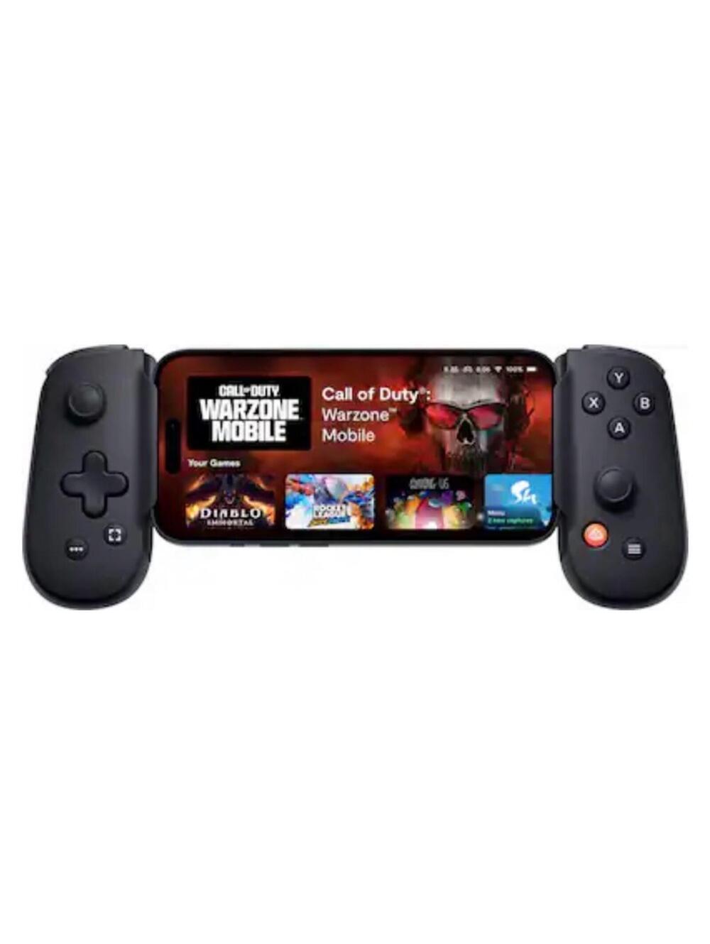 Backbone - 1 (Lightning) - Mobile Gaming Controller for iPhone - 2nd Gen - Black